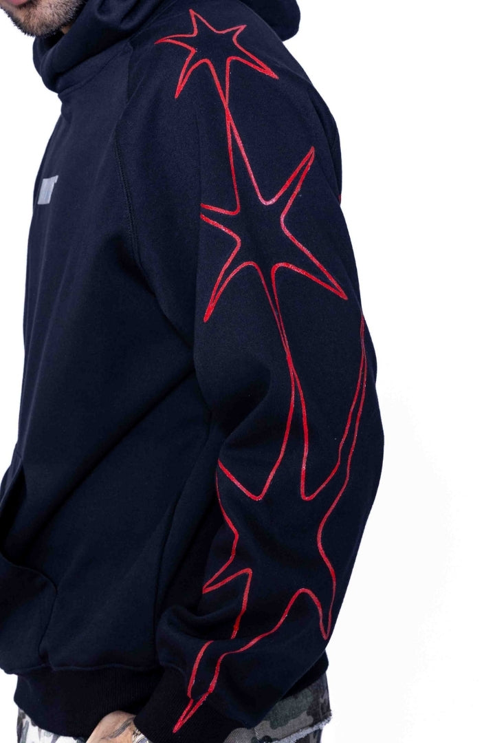 ‘TAKE THE CASH AND RUN’ VALKYRE HAND PAINTED HOODIE