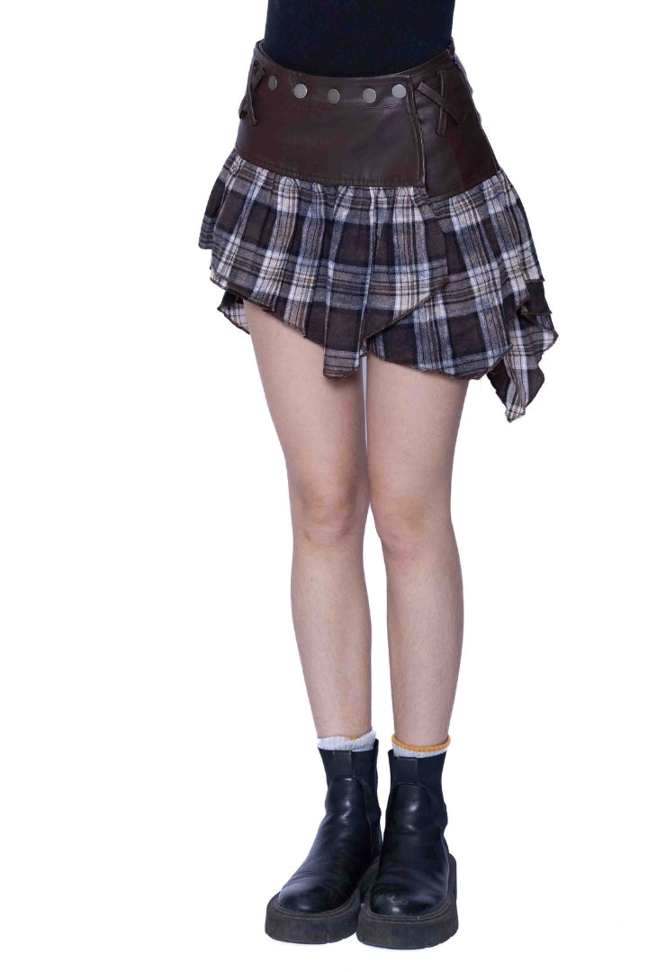 REBEL PLAID SKIRT' VALKYRE SKIRTS - S3