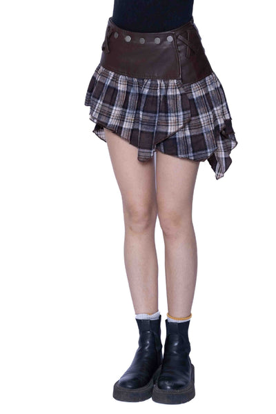 REBEL PLAID SKIRT' VALKYRE SKIRTS - S3