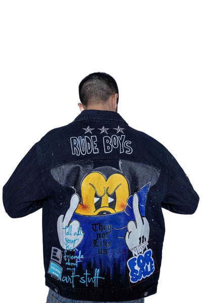 ‘RUDE BOY ROYALTY’ VALKYRE HAND PAINTED JACKET