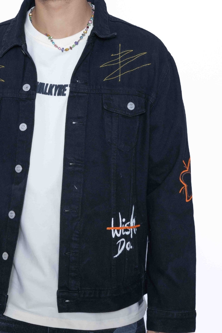 ‘CUPID.EXE’ VALKYRE HAND PAINTED JACKET