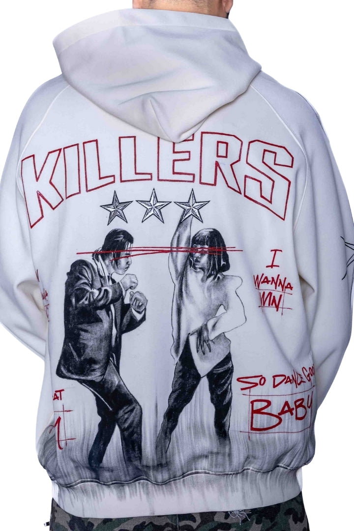 ‘DANCE BABY DANCE’ VALKYRE HAND PAINTED HOODIE