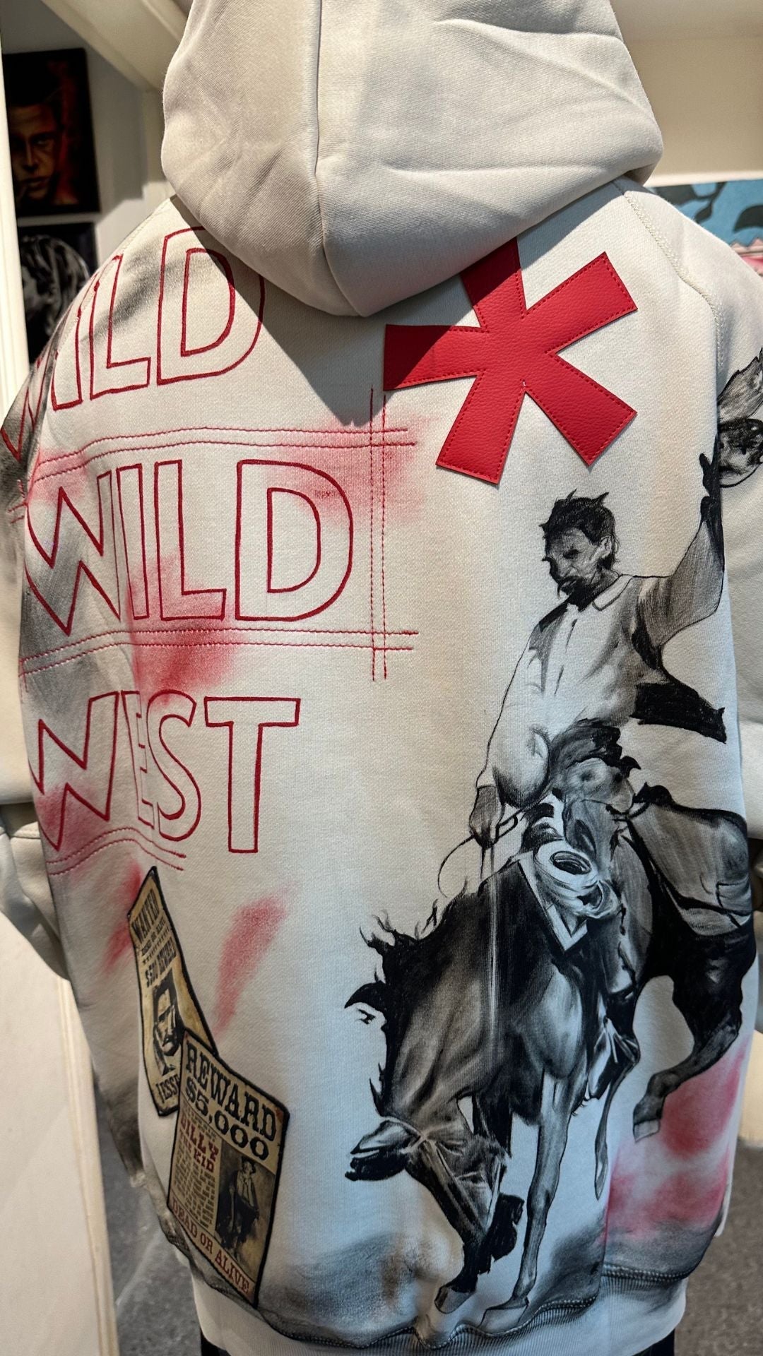 'WILD WILD WEST' VALKYRE CREAM HOODIE