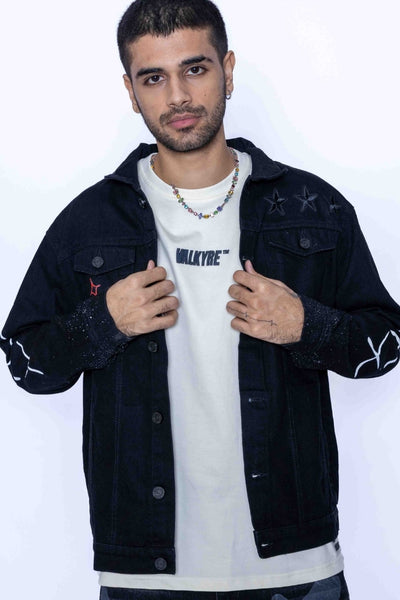 ‘HEARTBLAZE’ VALKYRE HAND PAINTED JACKET