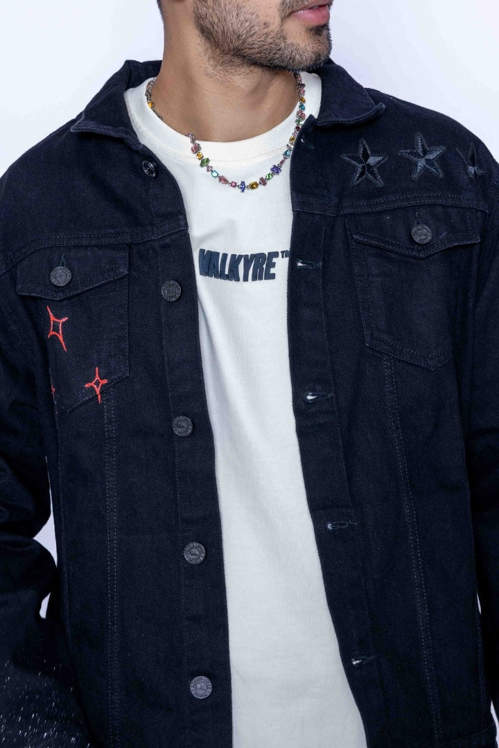 ‘HEARTBLAZE’ VALKYRE HAND PAINTED JACKET