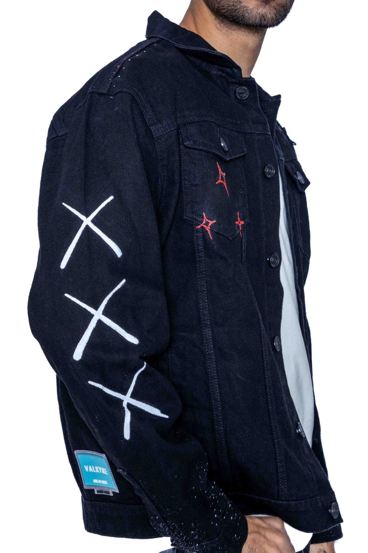 ‘HEARTBLAZE’ VALKYRE HAND PAINTED JACKET