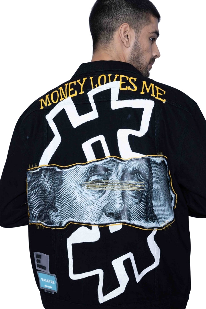 'CASH PHANTOM’ VALKYRE HAND PAINTED JACKET