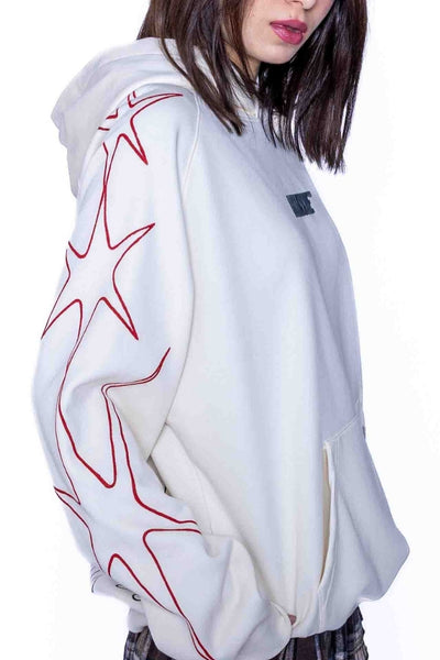 ‘LOVE DON’T FADE’ VALKYRE HAND PAINTED HOODIE