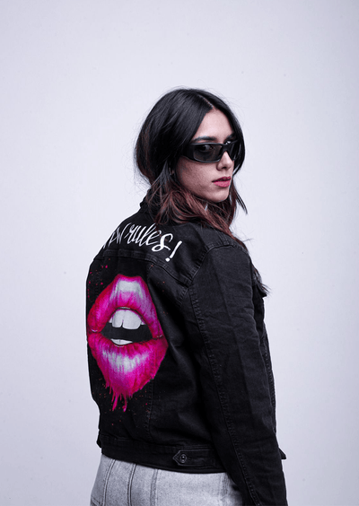 NEW RULES 'DRIPPING LIPS' VALKYRE JACKET