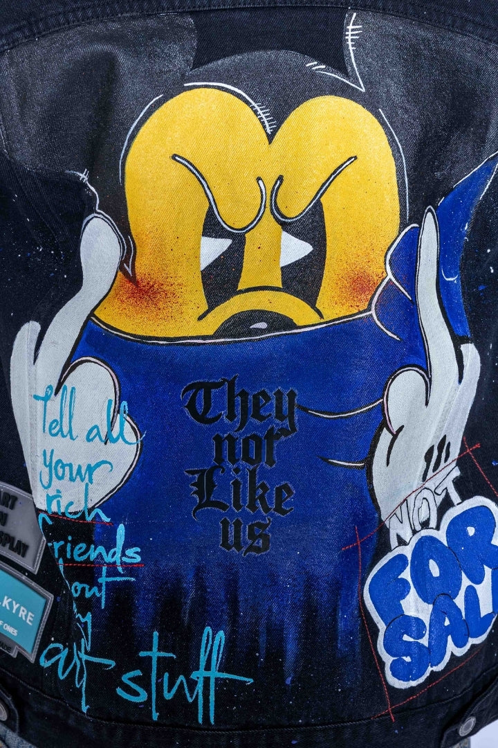 ‘RUDE BOY ROYALTY’ VALKYRE HAND PAINTED JACKET