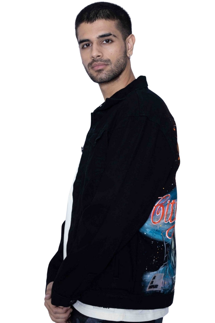 ‘GOD MODE NYC’ VALKYRE HAND PAINTED JACKET