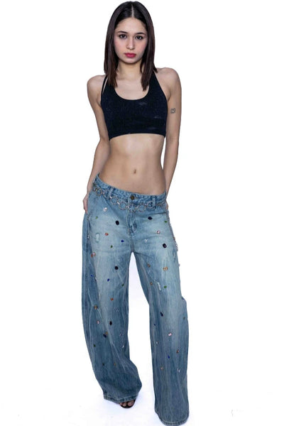 'JEWELLED HUES' VALKYRE DENIMS