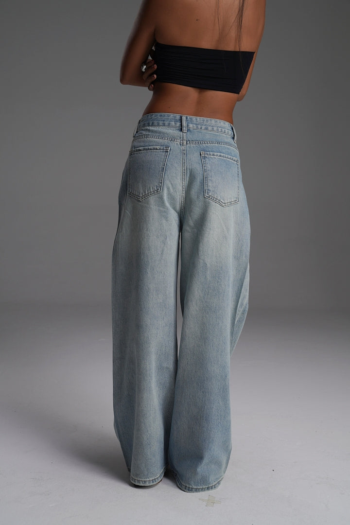 MOONLIT PAISLEY VALKYRE DENIMS