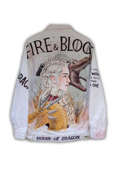 KHALEESI ‘FIRE AND BLOOD’ VALKYRE JACKET