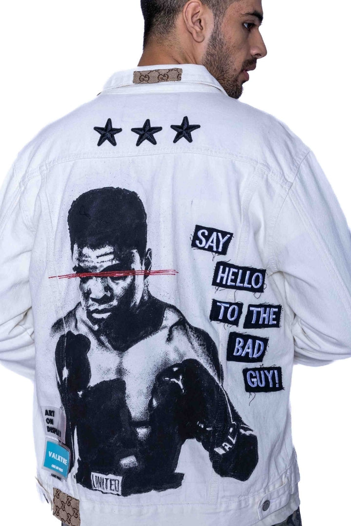 ‘KNOCKOUT KING’ VALKYRE HAND PAINTED JACKET