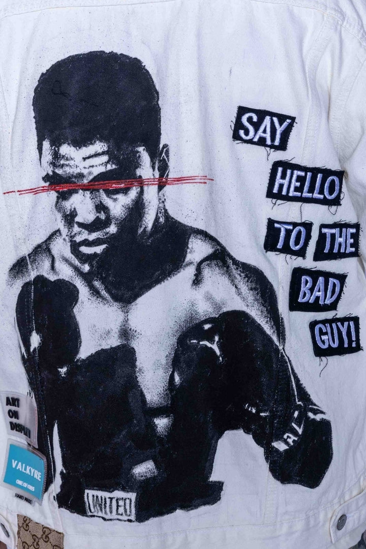 ‘KNOCKOUT KING’ VALKYRE HAND PAINTED JACKET