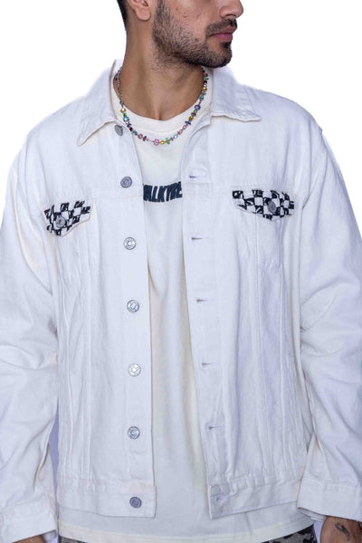 ‘KNOCKOUT KING’ VALKYRE HAND PAINTED JACKET