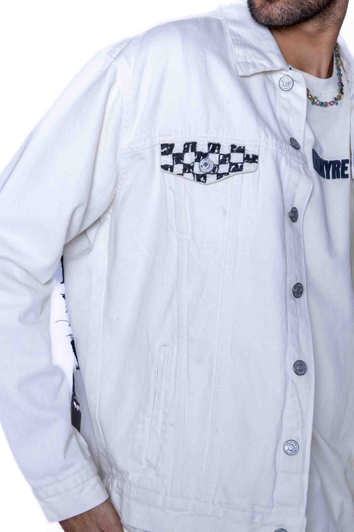 ‘KNOCKOUT KING’ VALKYRE HAND PAINTED JACKET