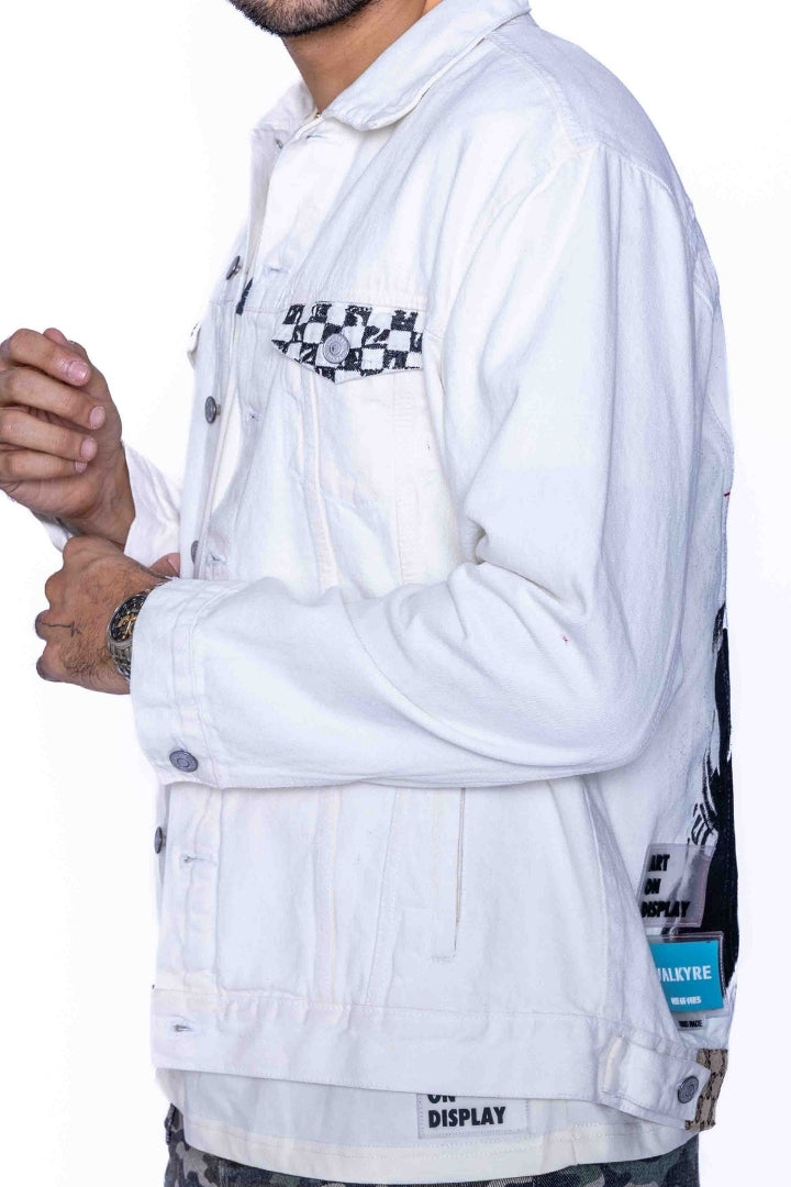 ‘KNOCKOUT KING’ VALKYRE HAND PAINTED JACKET