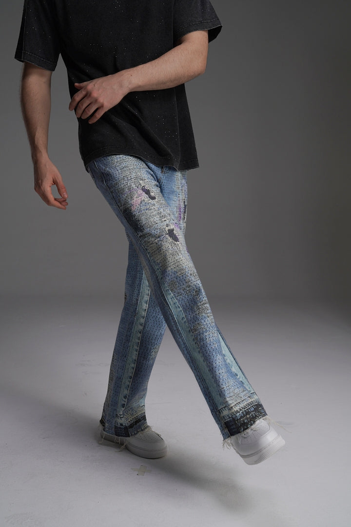 'DISTRESSED CORROSION' UNISEX VALKYRE PANTS