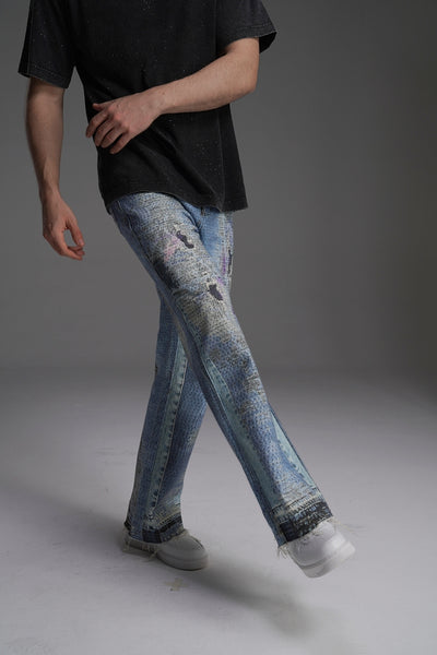 'DISTRESSED CORROSION' UNISEX VALKYRE PANTS