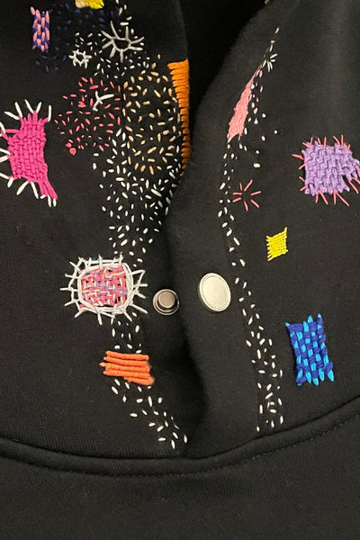 ‘CANDY CRUSH’ HAND EMBROIDERED VALKYRE HOODIE