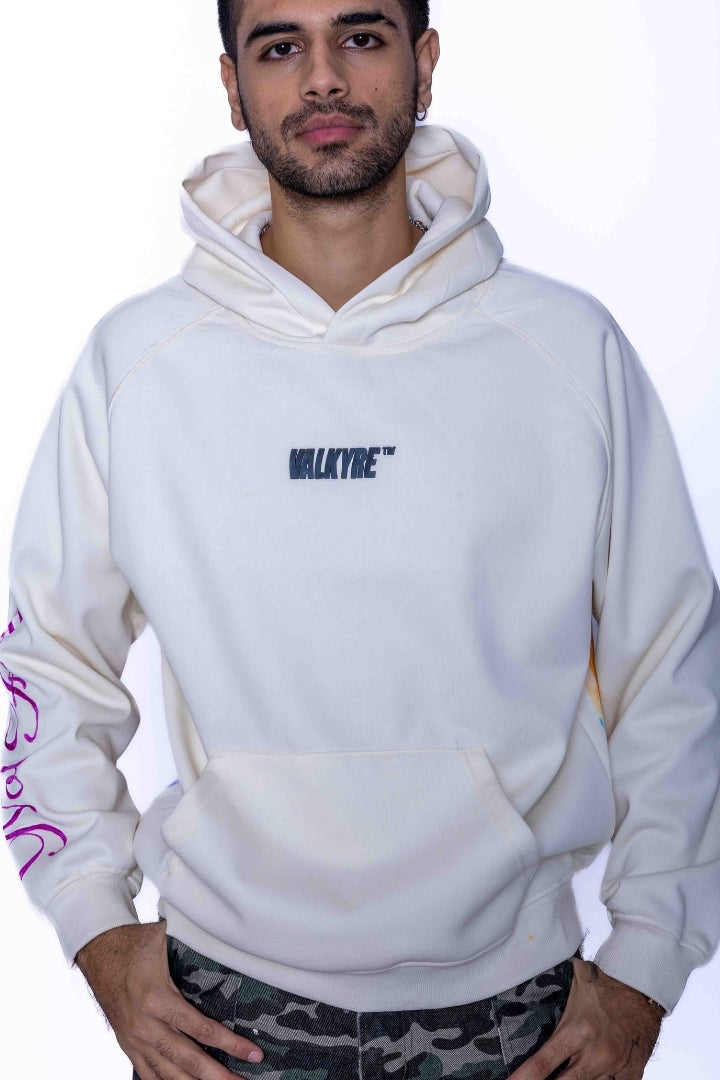 ‘RUDE BOY ROYALTY’ VALKYRE HAND PAINTED HOODIE