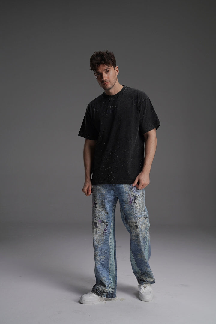 'DISTRESSED CORROSION' UNISEX VALKYRE PANTS