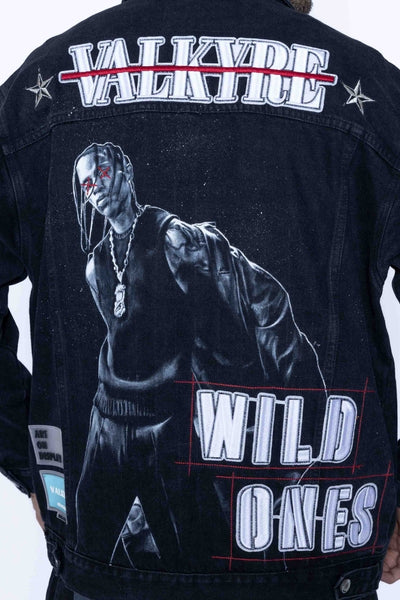 ‘JACKBOYS, THE WILD ONES’ VALKYRE HAND PAINTED JACKET