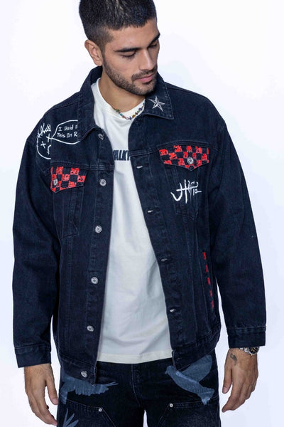 ‘JACKBOYS, THE WILD ONES’ VALKYRE HAND PAINTED JACKET