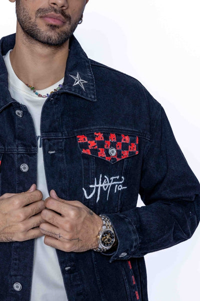 ‘JACKBOYS, THE WILD ONES’ VALKYRE HAND PAINTED JACKET