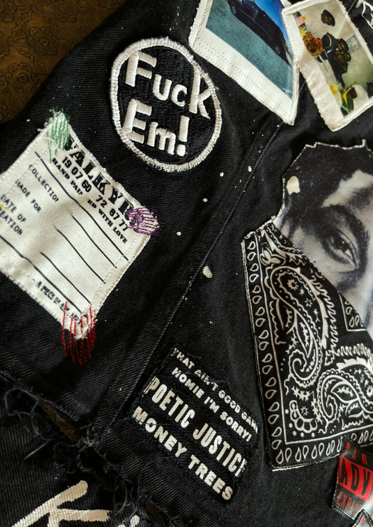 BITCH DON'T KILL MY VIBE' -BLACK VALKYRE JACKET