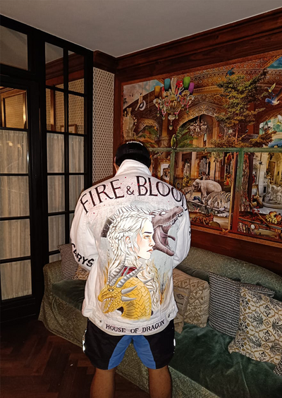 KHALEESI ‘FIRE AND BLOOD’ VALKYRE JACKET