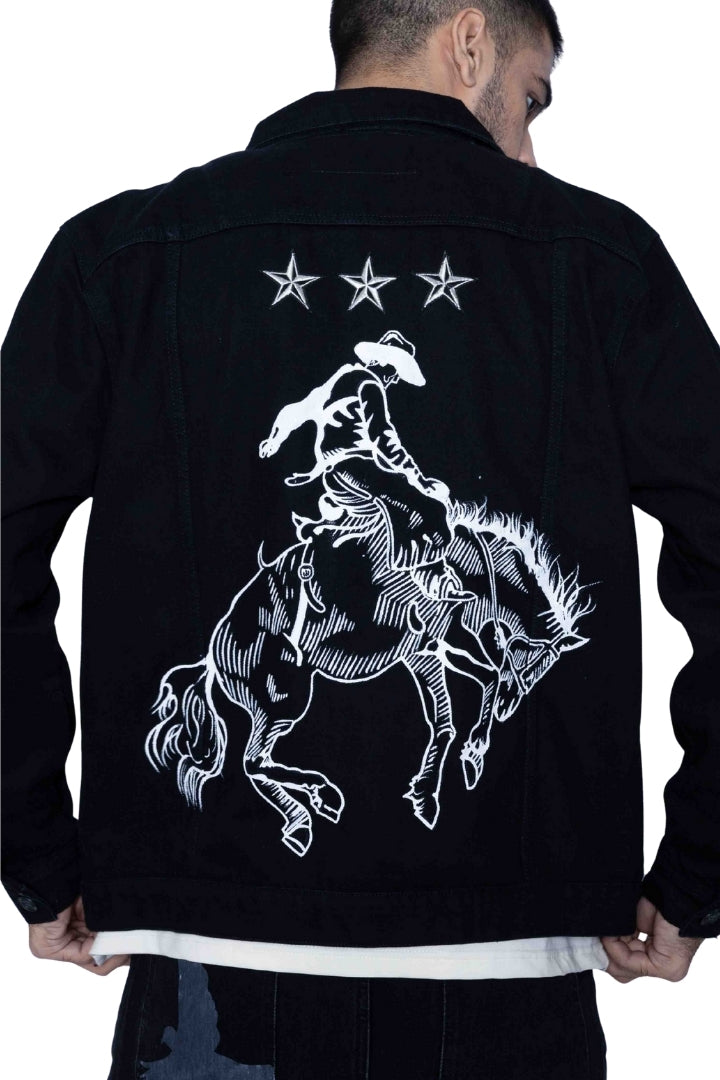 THE LAST RIDE' VALKYRE HAND PAINTED JACKET