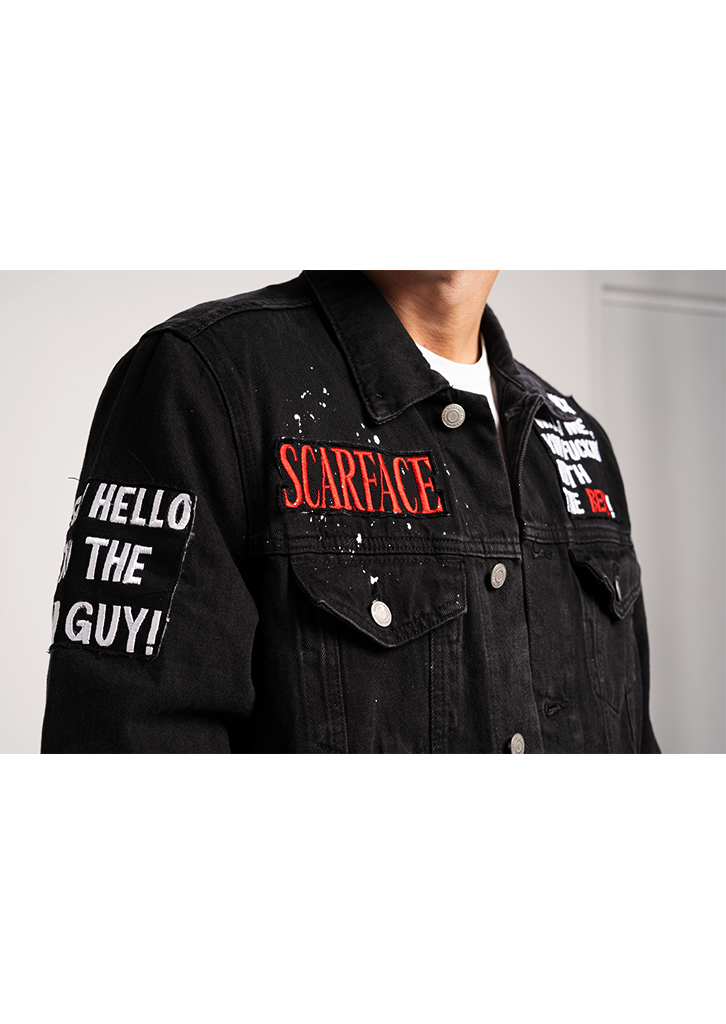 TONY MONTANA 'SAY HELLO TO MY LITTLE FRIEND' VALKYRE JACKET