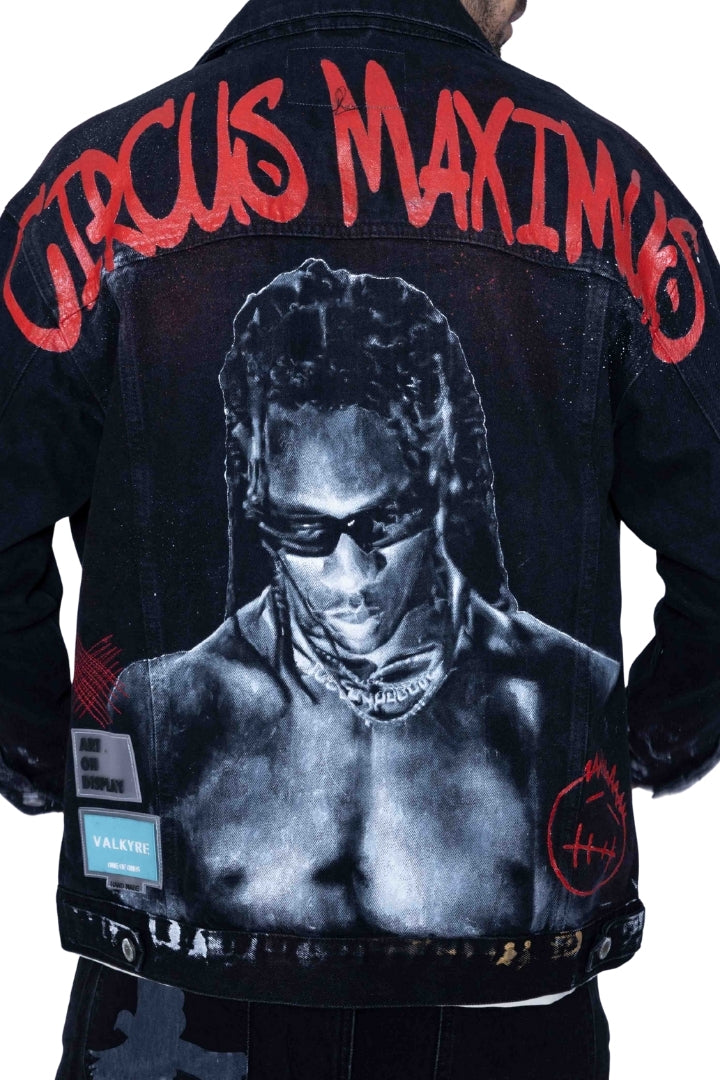 ‘RAGER’S ARENA’ VALKYRE HAND PAINTED JACKET