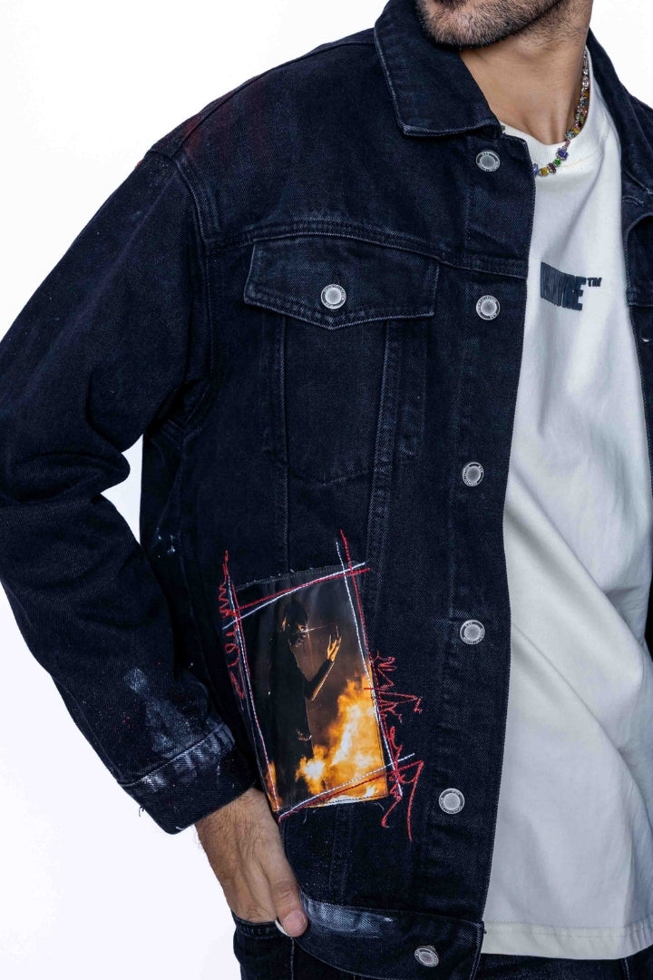 ‘RAGER’S ARENA’ VALKYRE HAND PAINTED JACKET