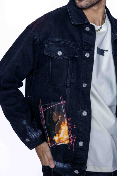 ‘RAGER’S ARENA’ VALKYRE HAND PAINTED JACKET