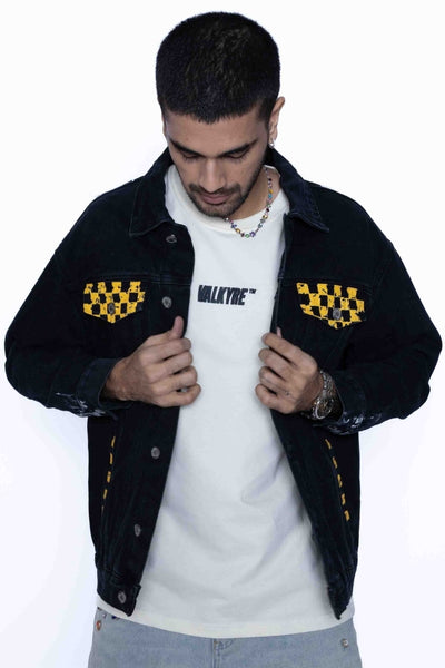 ‘CHECKMATE CACTUS’ VALKYRE HAND PAINTED JACKET