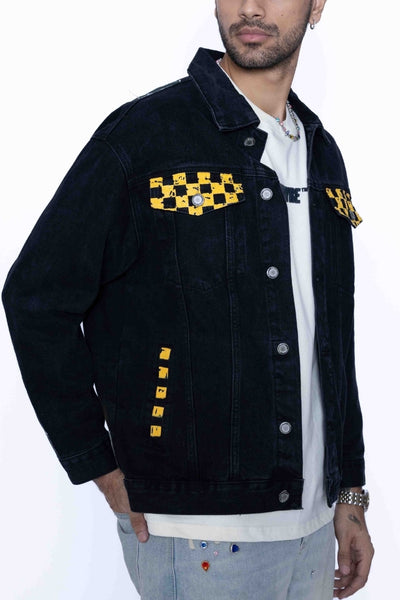 ‘CHECKMATE CACTUS’ VALKYRE HAND PAINTED JACKET