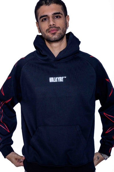 ‘TAKE THE CASH AND RUN’ VALKYRE HAND PAINTED HOODIE