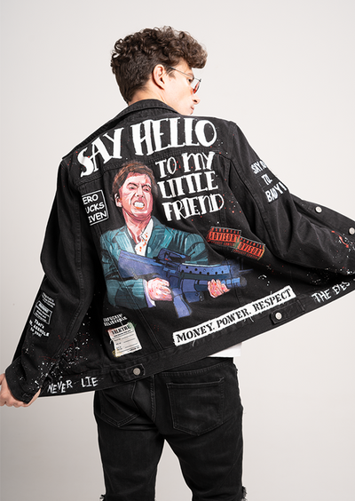 TONY MONTANA 'SAY HELLO TO MY LITTLE FRIEND' VALKYRE JACKET