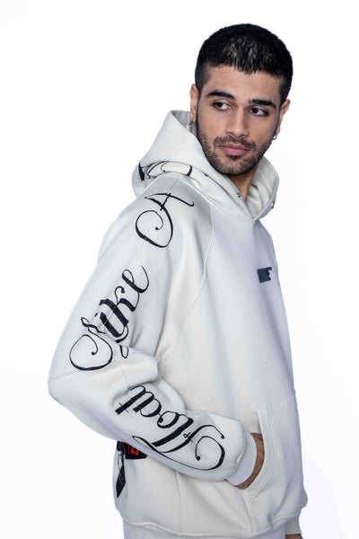 ‘KNOCKOUT KING’ VALKYRE HAND PAINTED HOODIE