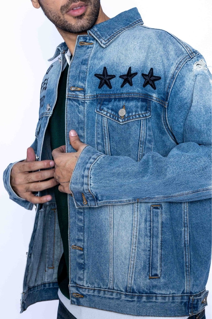 ‘WHAT'S KING TO A GOD’ VALKYRE HAND PAINTED JACKET