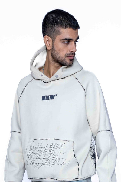 ‘NOT STEPHANIE’ VALKYRE HAND PAINTED HOODIE