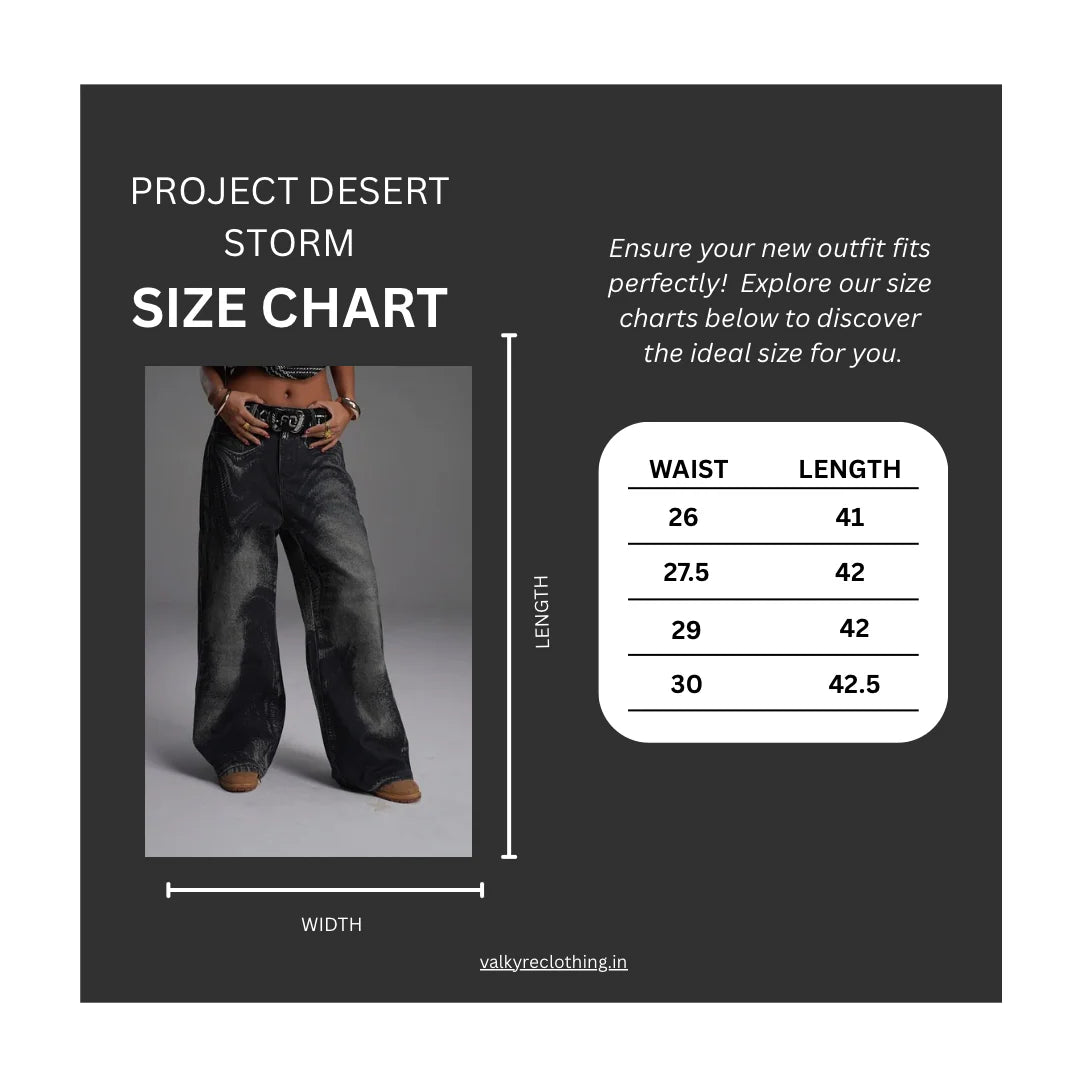 'PROJECT DESERT STORM' UNISEX VALKYRE PANTS