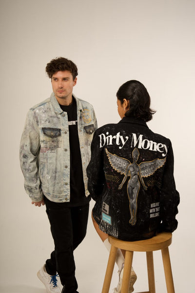 DIRTY MONEY' BLACK VALKYRE JACKET