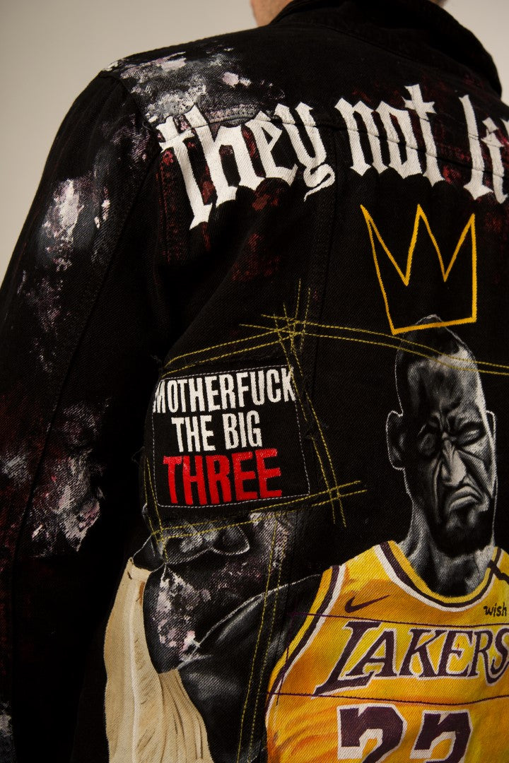 KING JAMES - 'THEY NOT LIKE US' BLACK VALKYRE JACKET