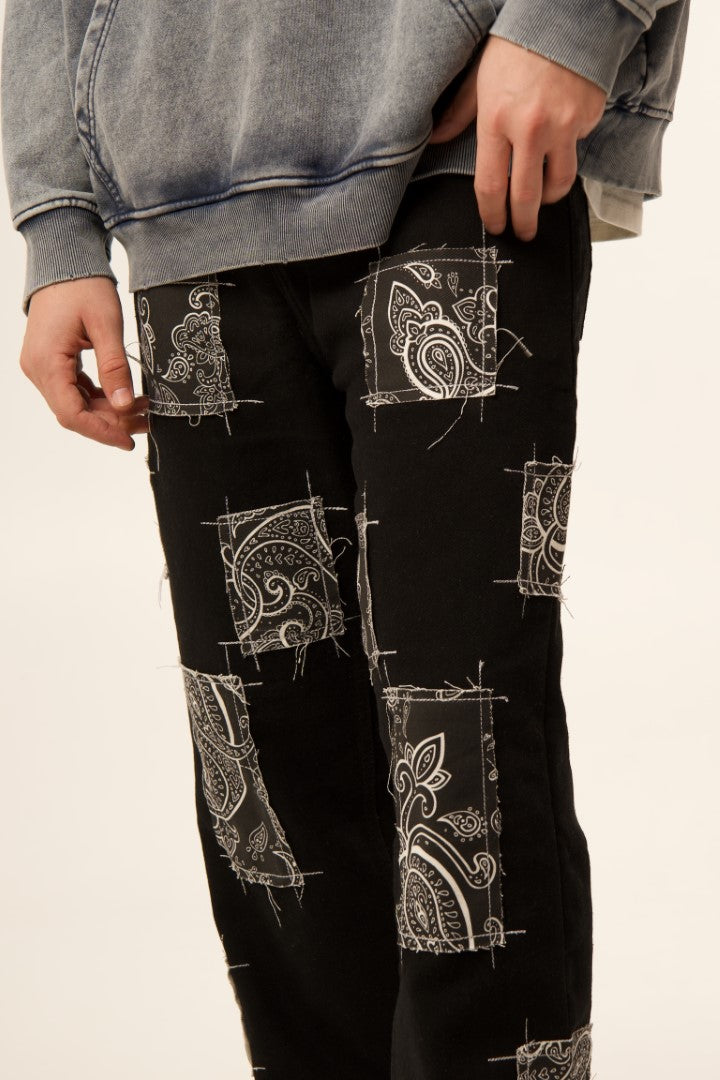 BANDANA PATCHWORK BoB VALKYRE JEANS