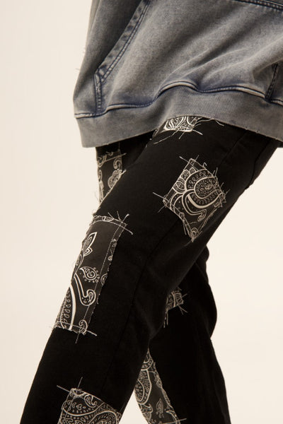 BANDANA PATCHWORK BoB VALKYRE JEANS